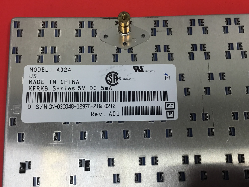 A024 - Rev. A01 - Domestic Keyboard - UNUSED
