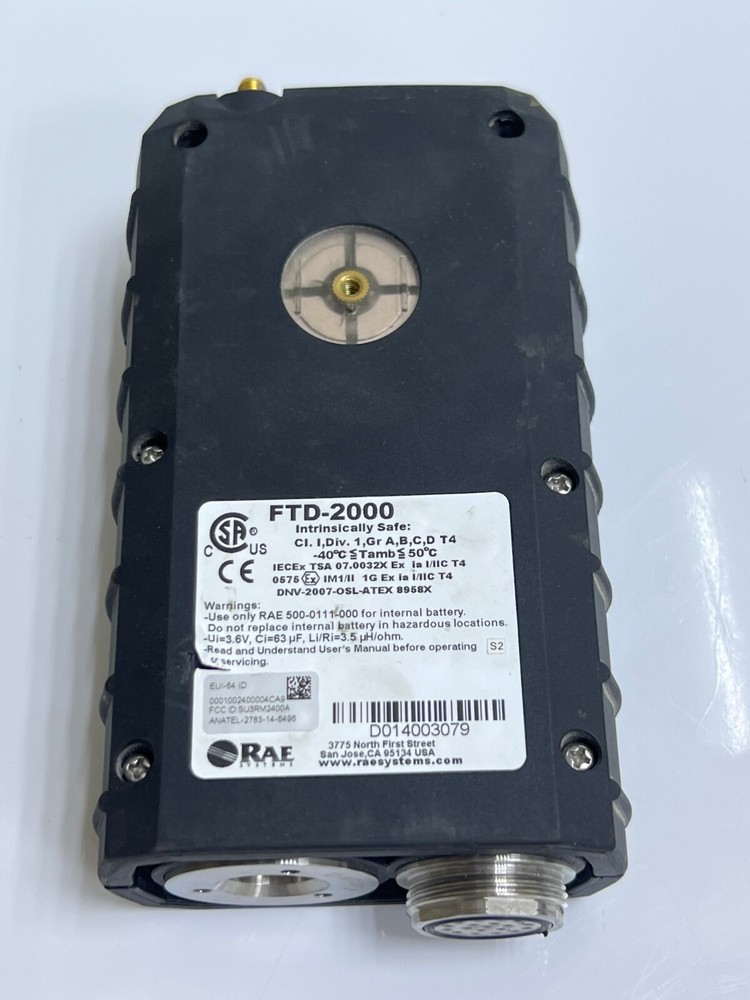 RAE SYSTEMS FTD-2000 MESHGUARD