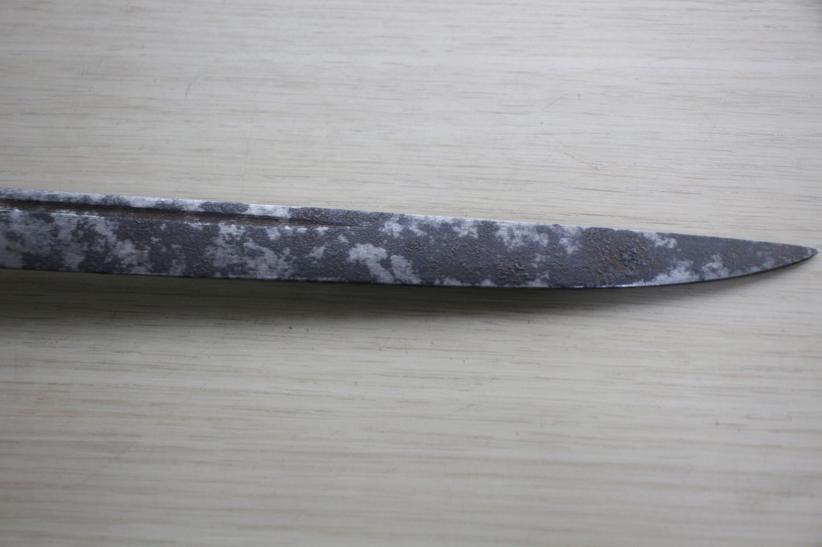 WWII Japanese Navy Dirk Mid War Brass Fittings Resin Handle 8" Blade J30