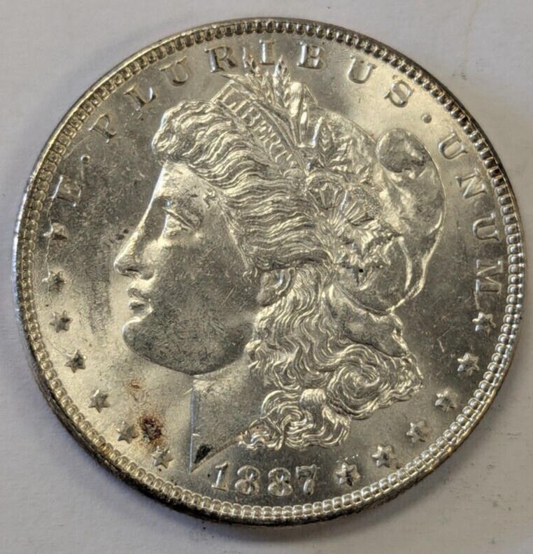 1887-P Morgan Silver Dollar ~ #486