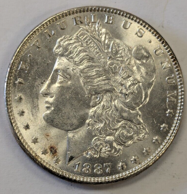 1887-P Morgan Silver Dollar ~ #486