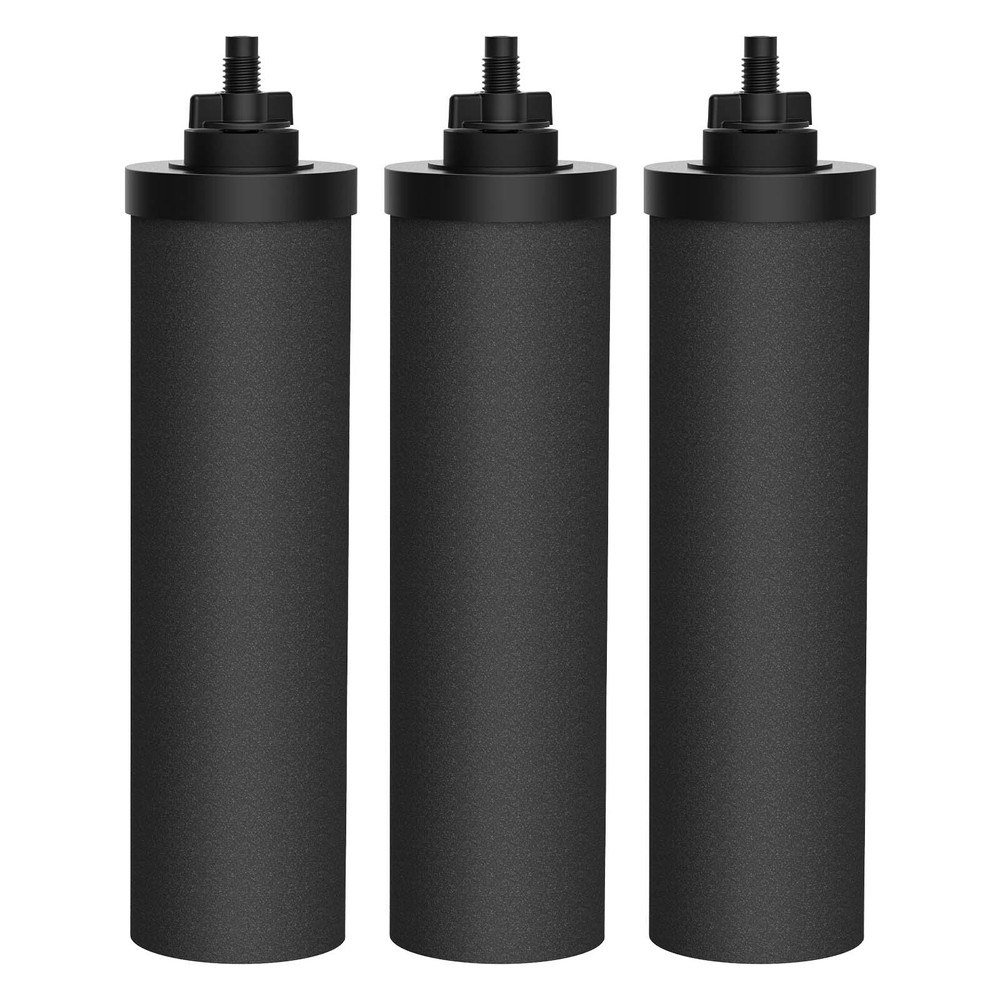Black Water Filter Replacement for Berkey® Gravity Water Filter System,fit BB9-2