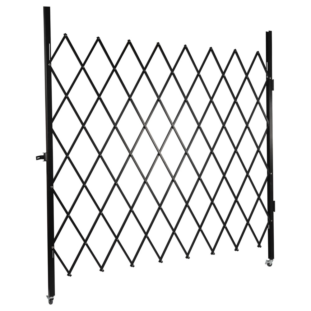 360° Folding Rolling Barricade Gate Security Gate Expanding Security Door 2.2*2m