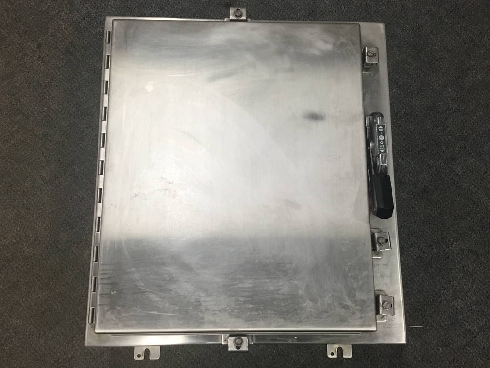 Hoffman - Cat. # A-24HS2108SSLP - Stainless Steel Control Panel Enclosure