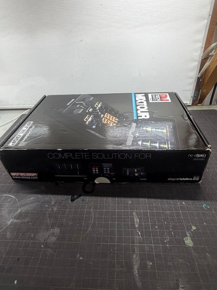 Reloop MIXTOUR Portable DJ Controller Audio Interface for djay TRAKTOR #0001