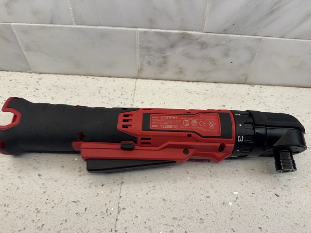 Snap-on Tools CTSR761 1/4" 14.4v Cordless Right Angle Screwdriver TOOL ONLY