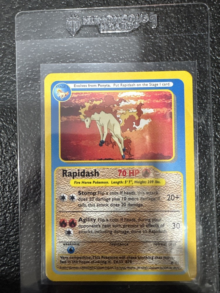 Rapidash Funskool Pokemon India single card