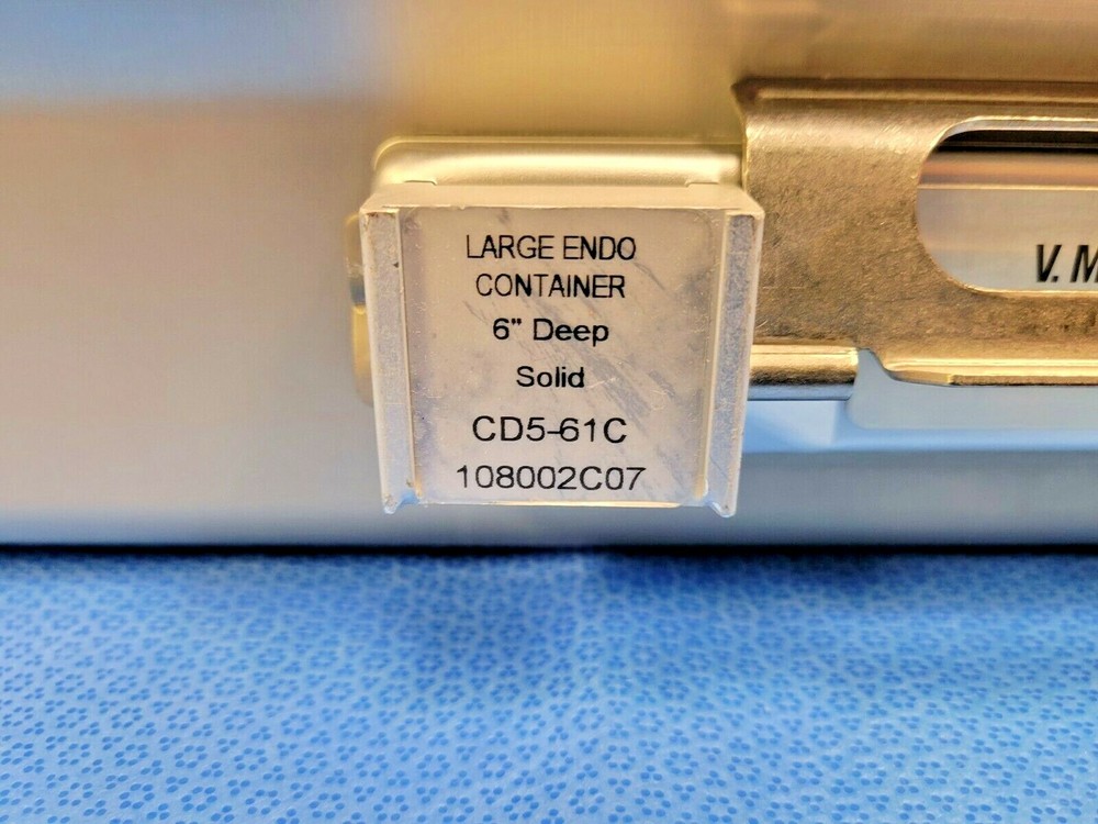 V. Mueller CD5-61C Genesis Sterilization Case w/ Basket and 8mm Silicone Holder