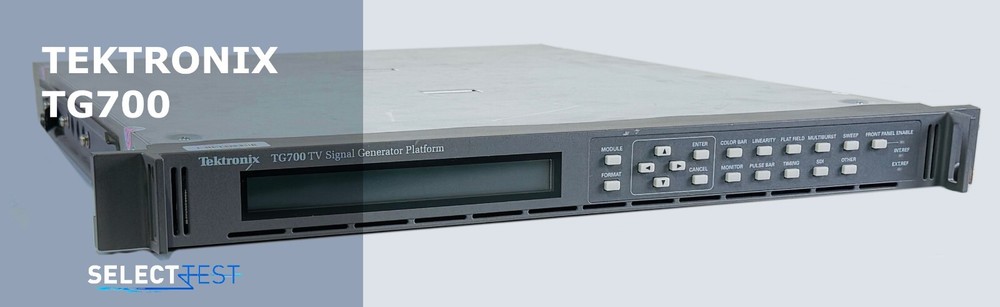 TEKTRONIX TG700 TV SIGNAL (MULTI-FORMAT VIDEO) GENERATOR PLATFORM (REF.: 183N)