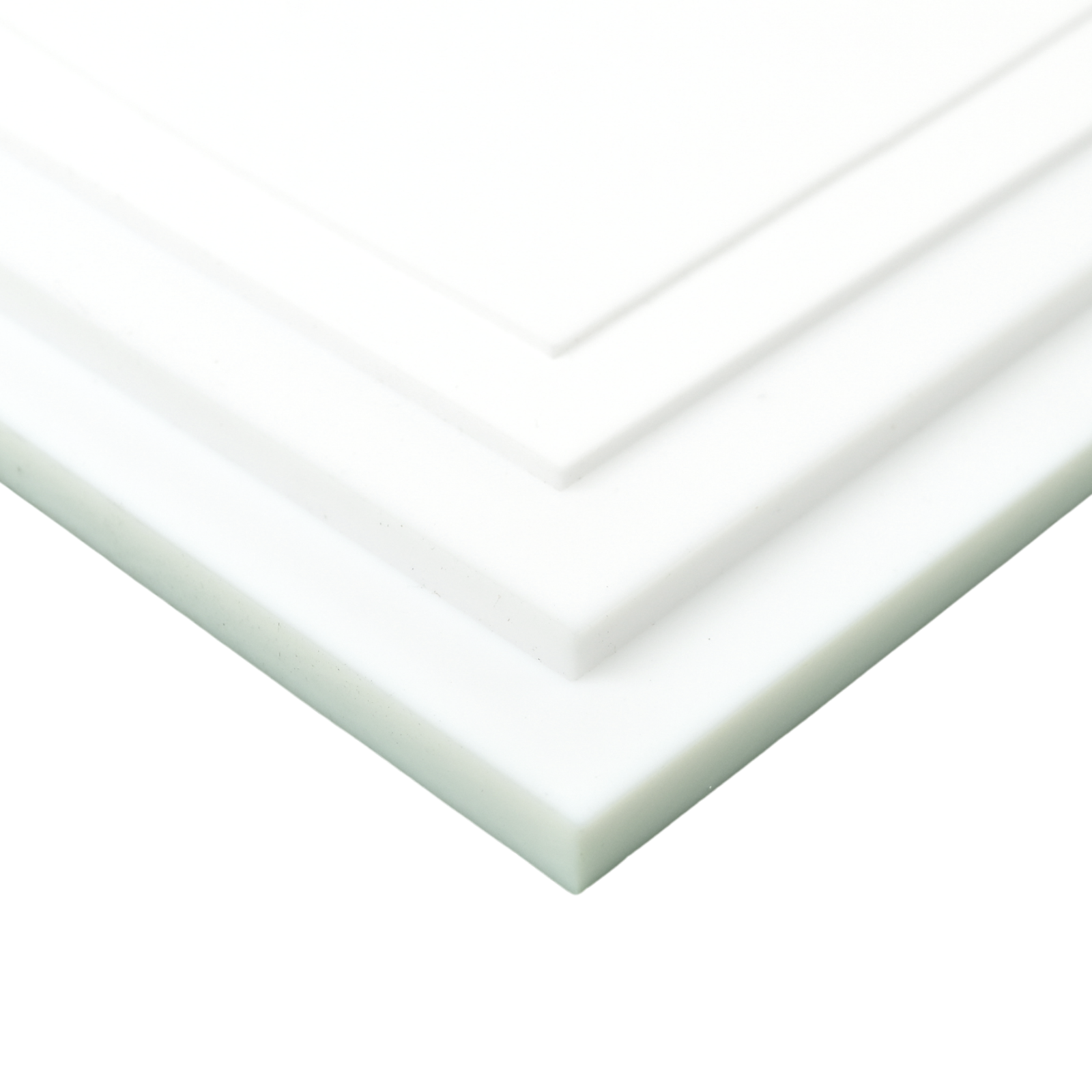 White (Natural) Teflon PTFE Virgin Plastic Sheet, Various Sizes and Thicknesses