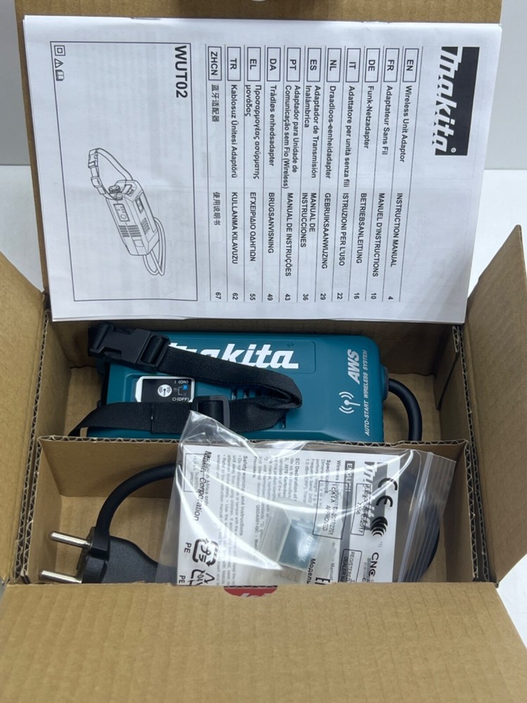 MAKITA WUT02 AWS AUTO-START WIRELESS SYSTEM