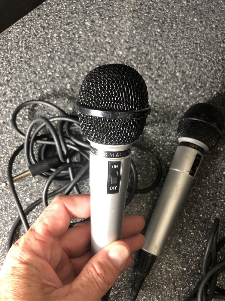 the singing machine 2 microphones