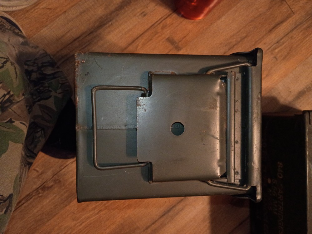50 Cal Ammo Box Can, Used