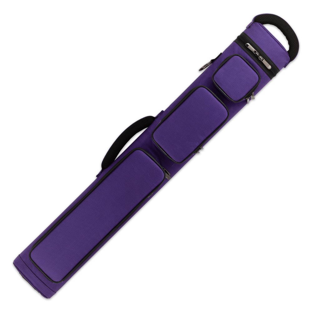 Action ACB24 PURPLE 2Bx4S Billiards Pool Cue Stick Case w/ Backpack Strap