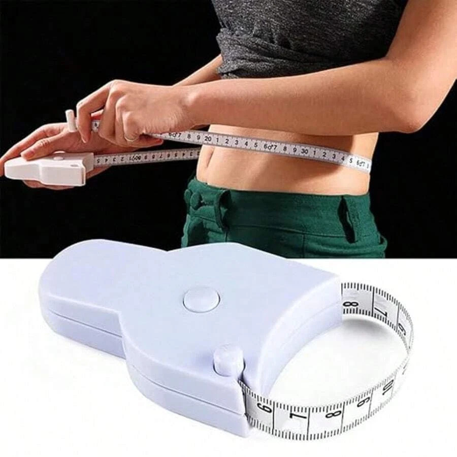 1pc Retractable Tape Automatic Precision Body Measuring for Body Waist Hip Bust
