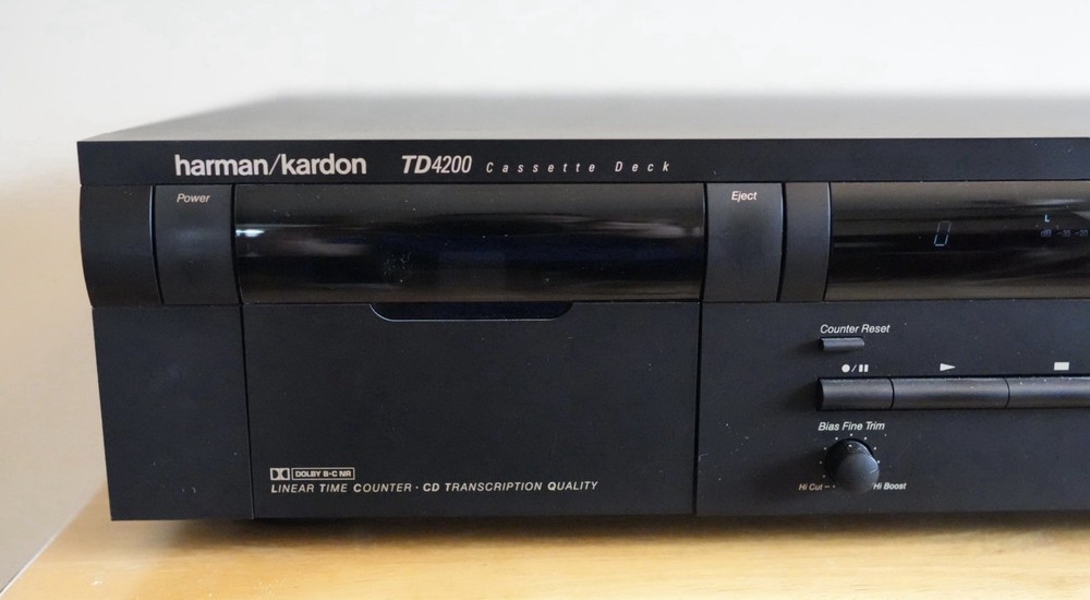 Vintage Harman/Kardon TD4200 Cassette Deck