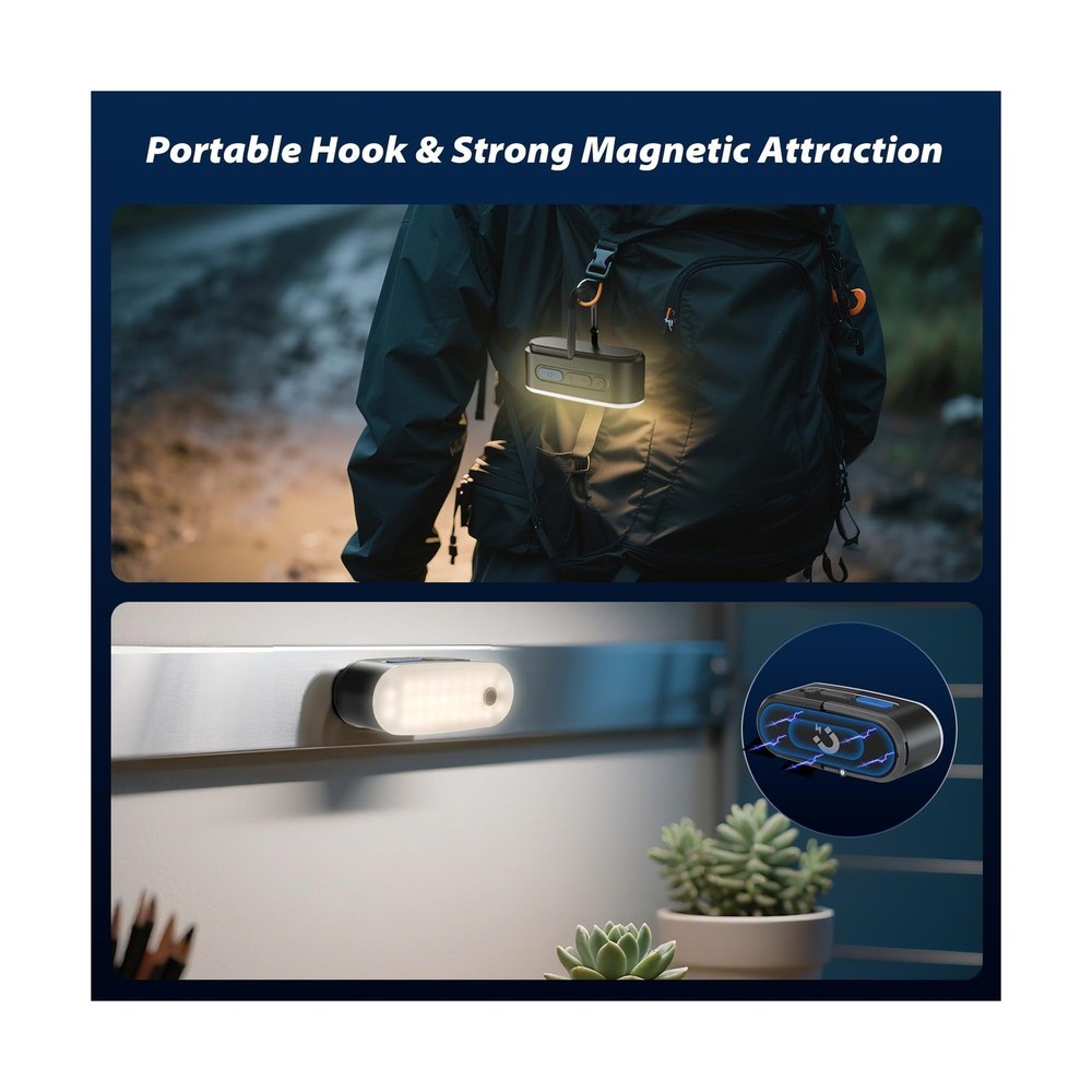 Motion Sensor Camping Lights,Rechargeable Camping Lantern, Portable... Fast Ship