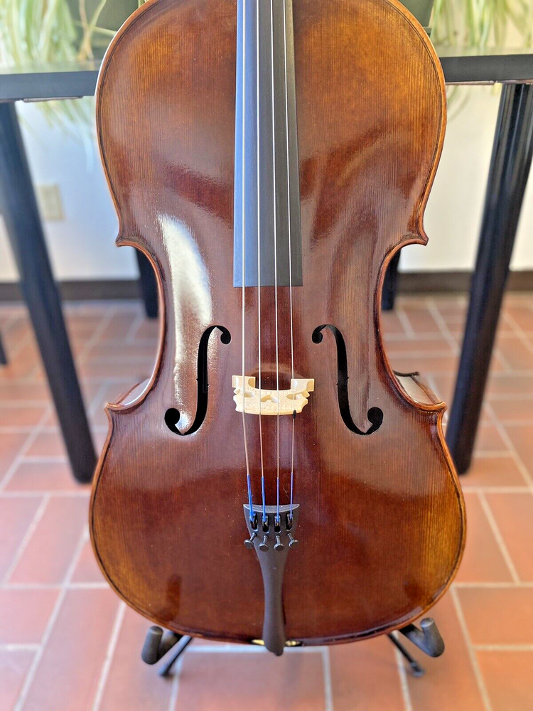 Mint Open Box Maple Leaf Chaconne 3/4 Size Cello model MLS500C; with Bag,Bow