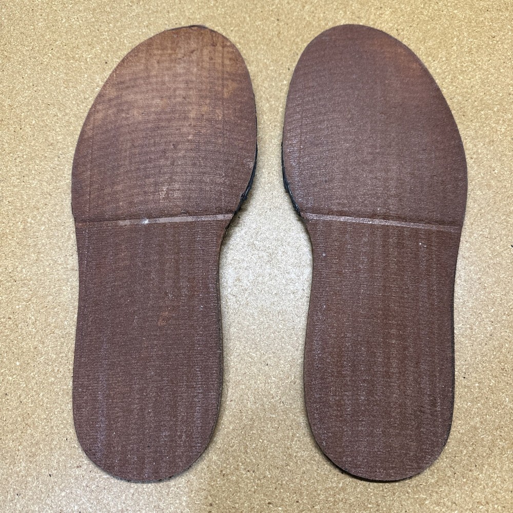 Leather sole With Half Rubber
