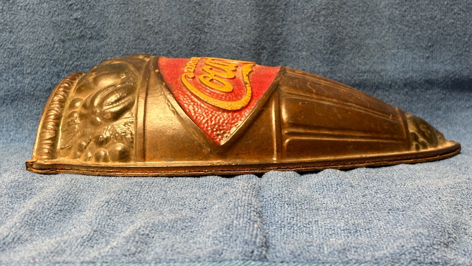Coca Cola Original Wall Pocket Sconce Scarce Coke c.1925 Advertising Wall Sign