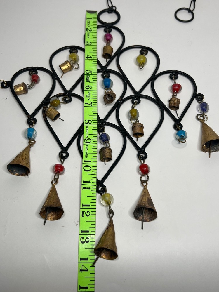 Metal Copper Bells Wind Chimes - Missing Two Bells