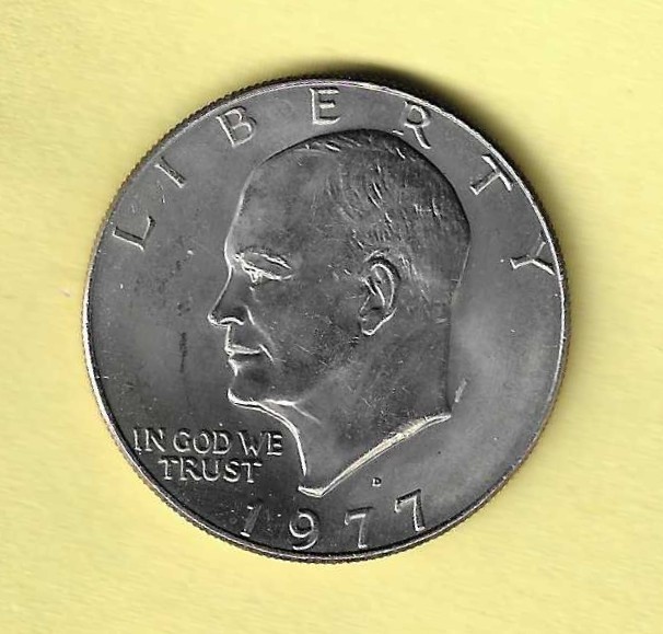 1977 - D Eisenhower Dollar