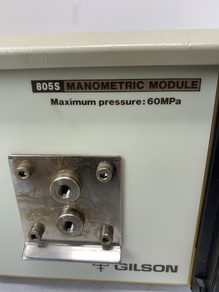 Gilson 805S Manometric Module