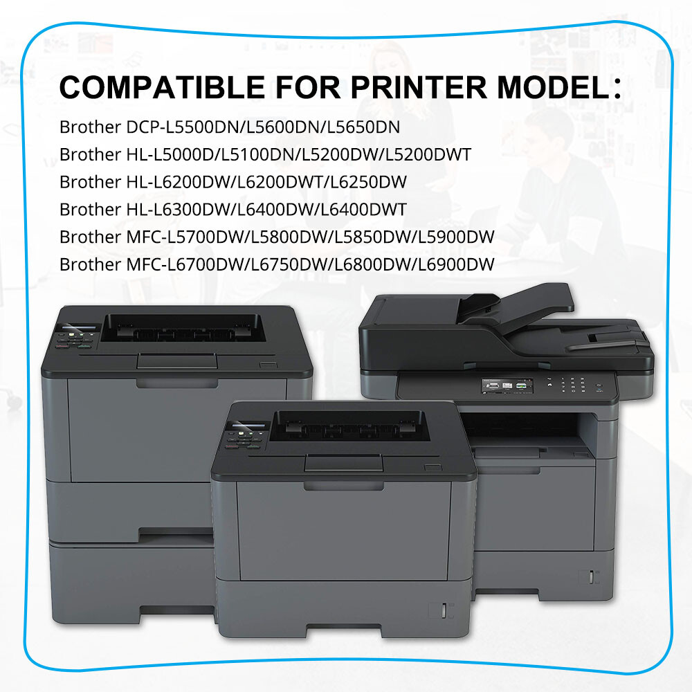 DR820 Drum Unit Compatible with Brother MFC-L5850DW HL-L6200DW MFC-L5850DW TN850