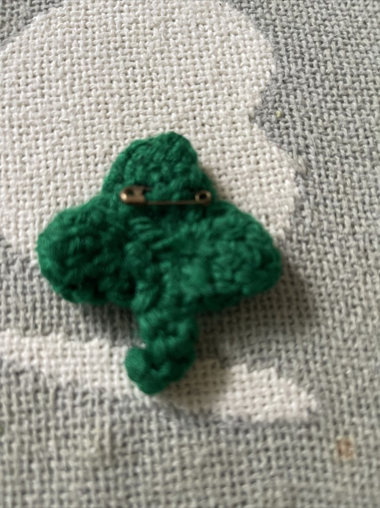 Handmade Crocheted Clover