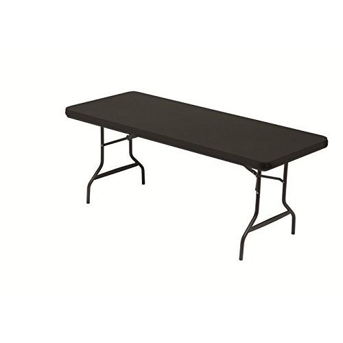 Iceberg iGear Stretch Fabric Table Top Cap 96" x 30" (Rectangular), Black