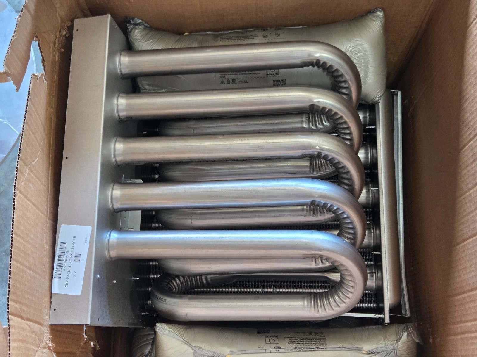 Amana-Goodman 0257F20090S Heat Exchanger Assy 1/2" NPT Steel