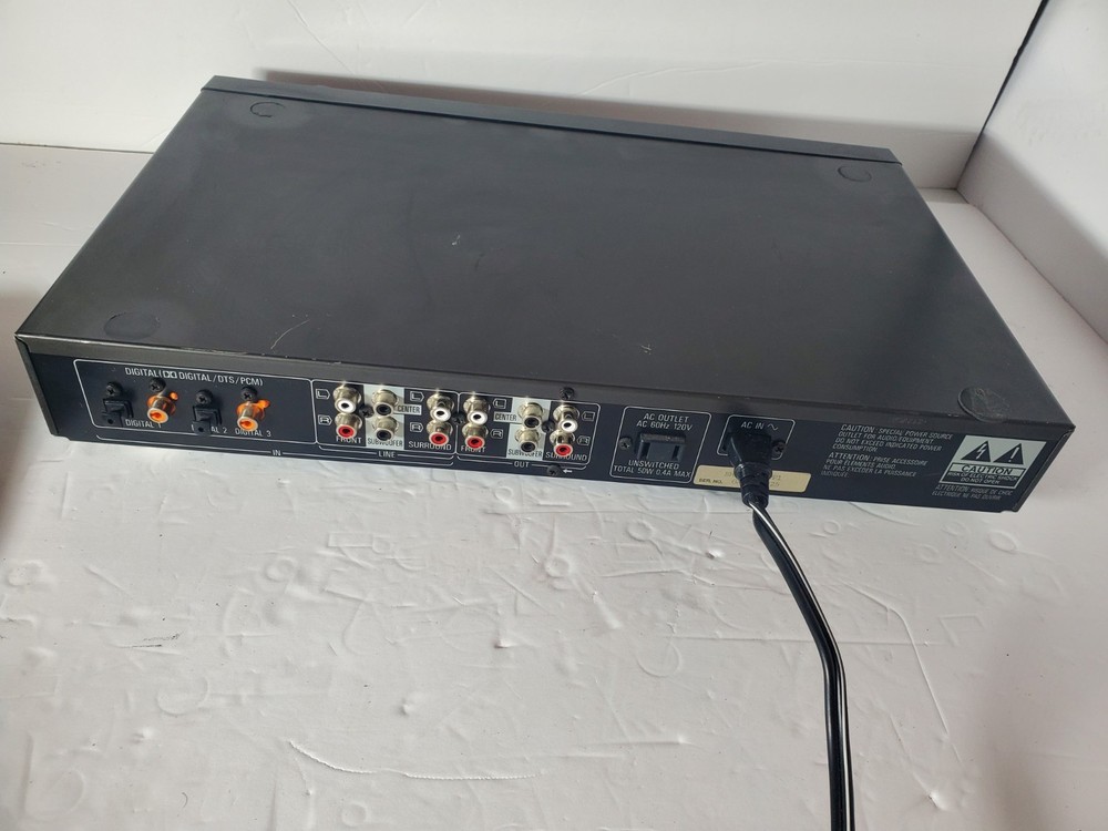 Technics SH-AC500D Digital Signal Processor Dolby--Tested With Remote