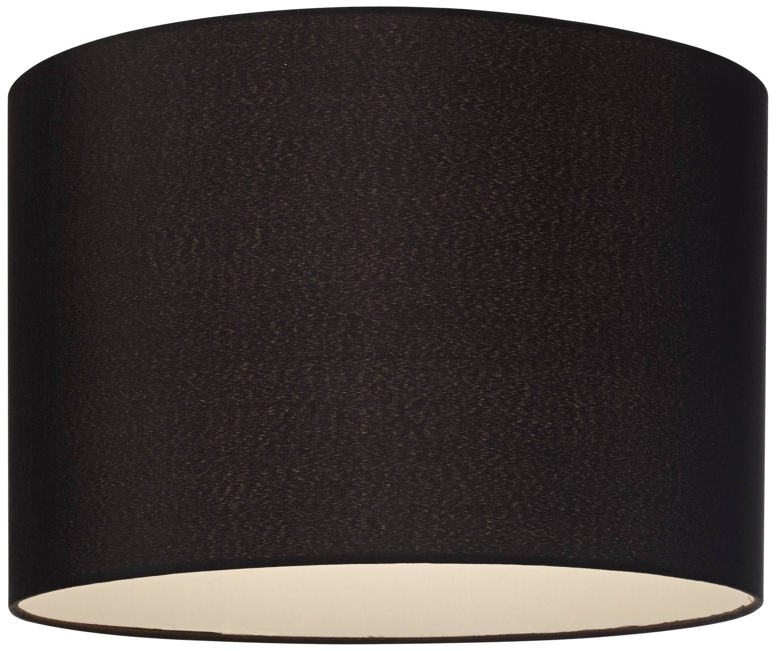 Springcrest Black Fabric Set of 2 Drum Lamp Shades 16x16x11 (Spider)