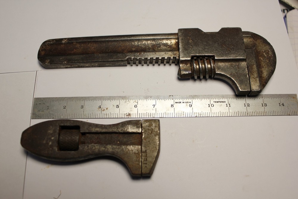 2. Collectable Adjustable Spanners Vintage Tool Wrenches