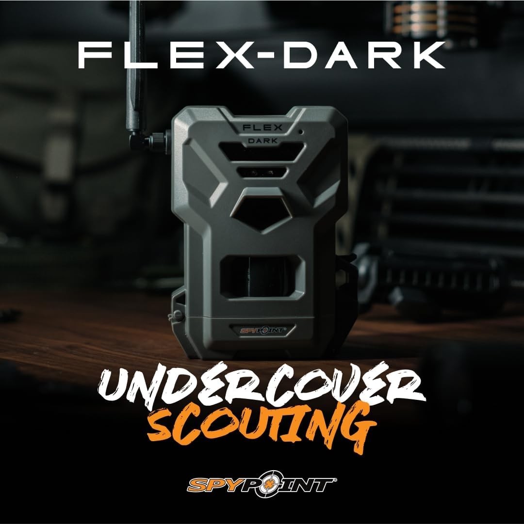 SPYPOINT Flex-Dark Cellular Trail Camera Twin Pack | 40MP No-Glow