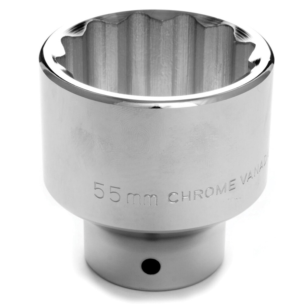 Performance Tool W34855 3/4-Inch Drive 12-Point Standard Socket 55mm