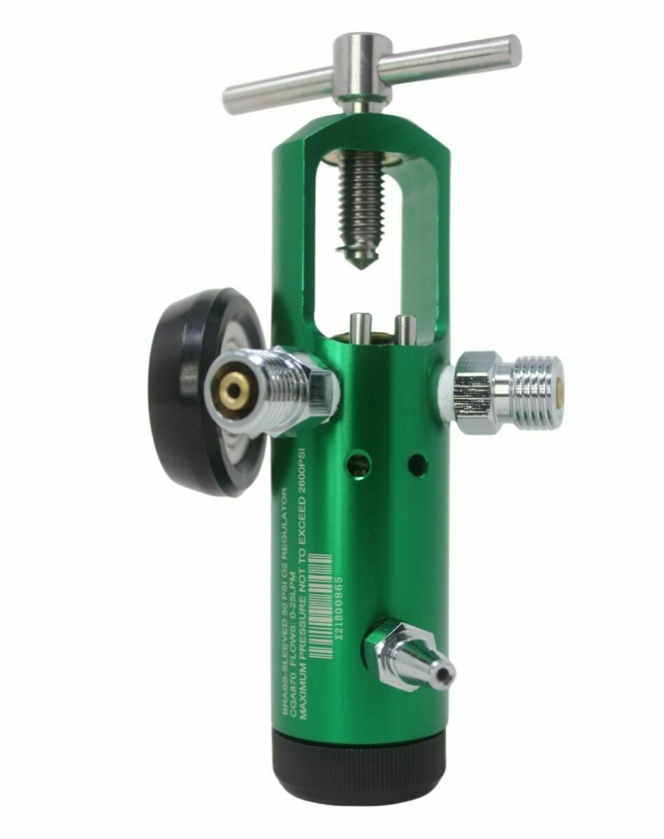 Ever Ready 144103 Oxygen Regulator Two Diss With Check Valve