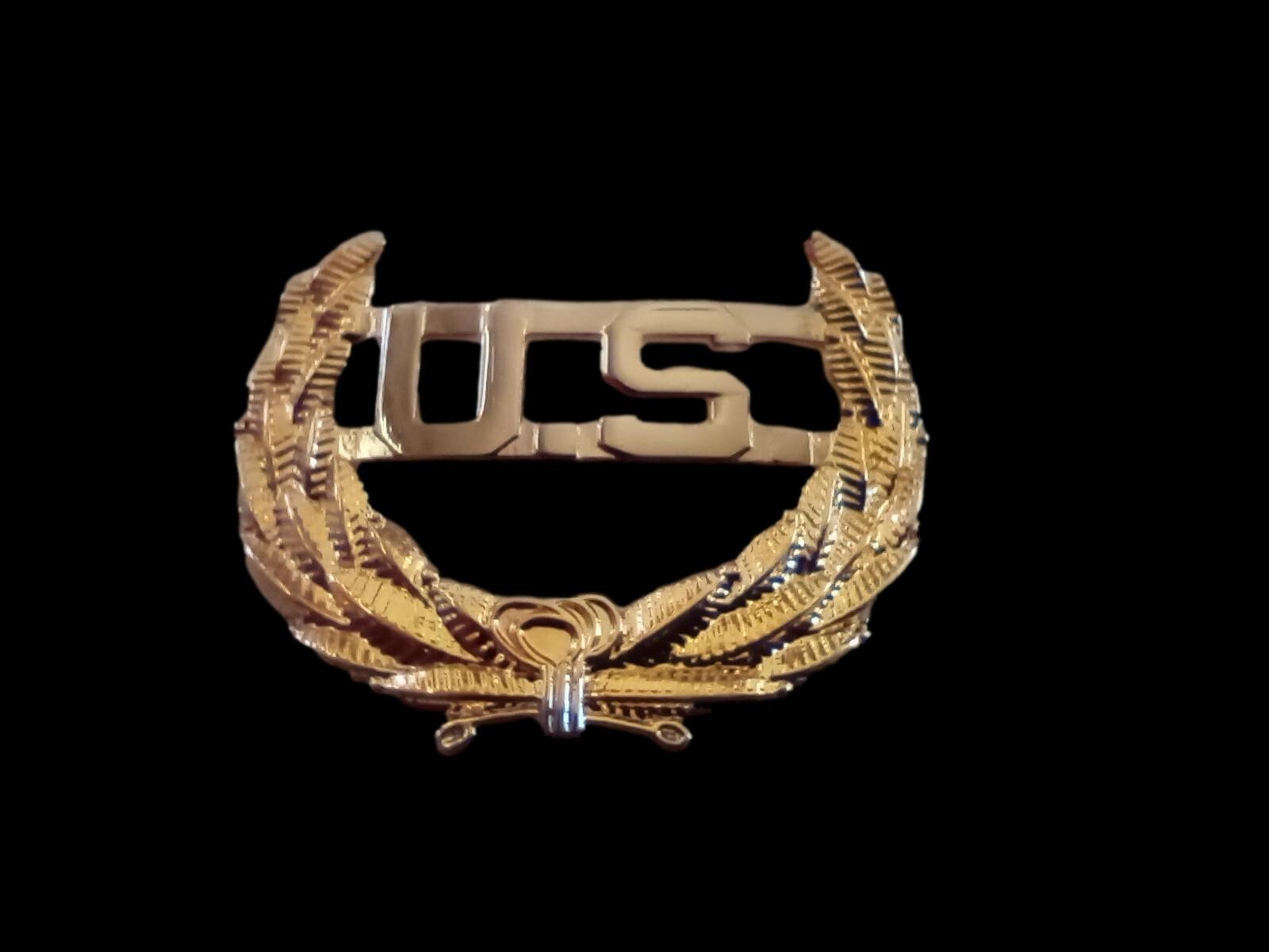 U.S CIVIL WAR KEPI CAP BADGE INSIGNIA HAT PIN NORTHERN UNION TROOPS US HAT BADGE