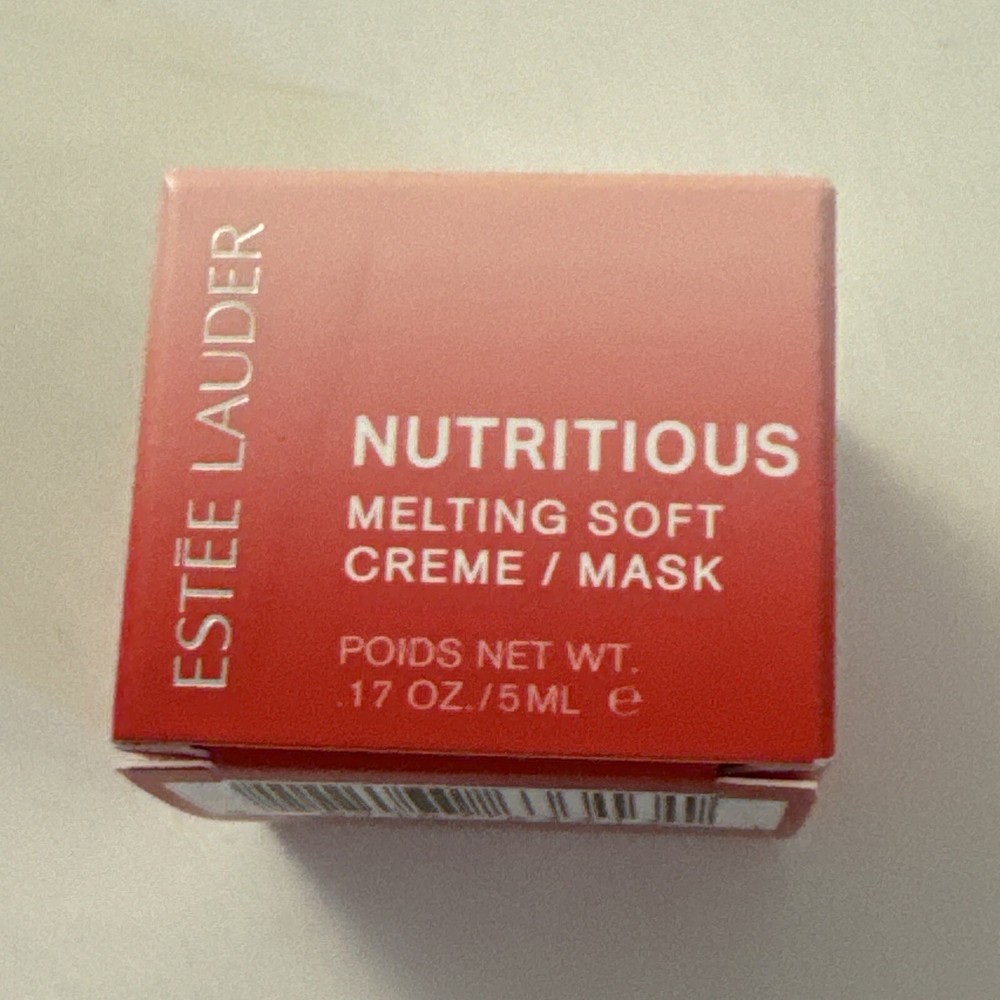 Estee Lauder Nutritious Melting Soft Creme Mask Sample .17oz B56