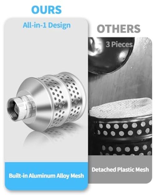 Bubbler Sprinkler Head, 3/4 Inch Internal Thread Rustproof Aluminum Diffuser 1