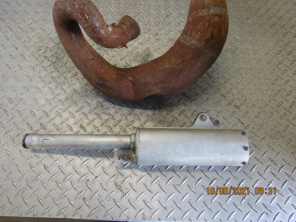 KTM MX250 Exhaust Header Muffler Silencer Pipe 689