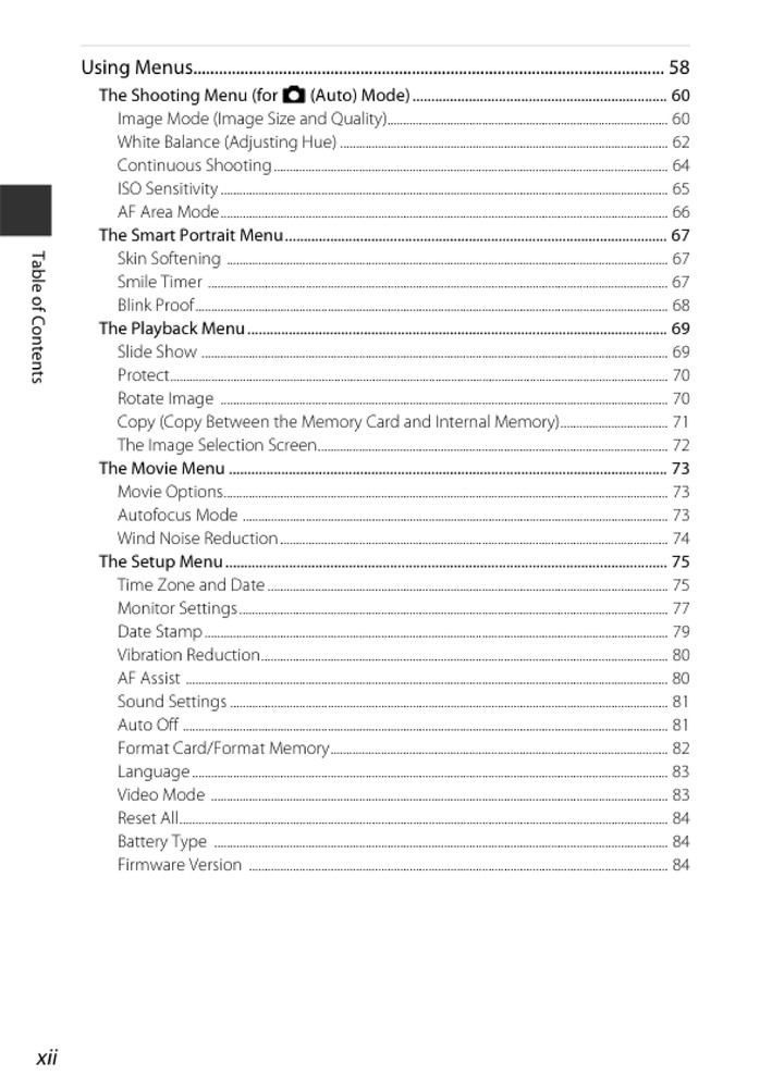 Nikon CoolPix L340 — User Reference Manual — 1/2 Size, 5.5" x 8.5" Small Compact