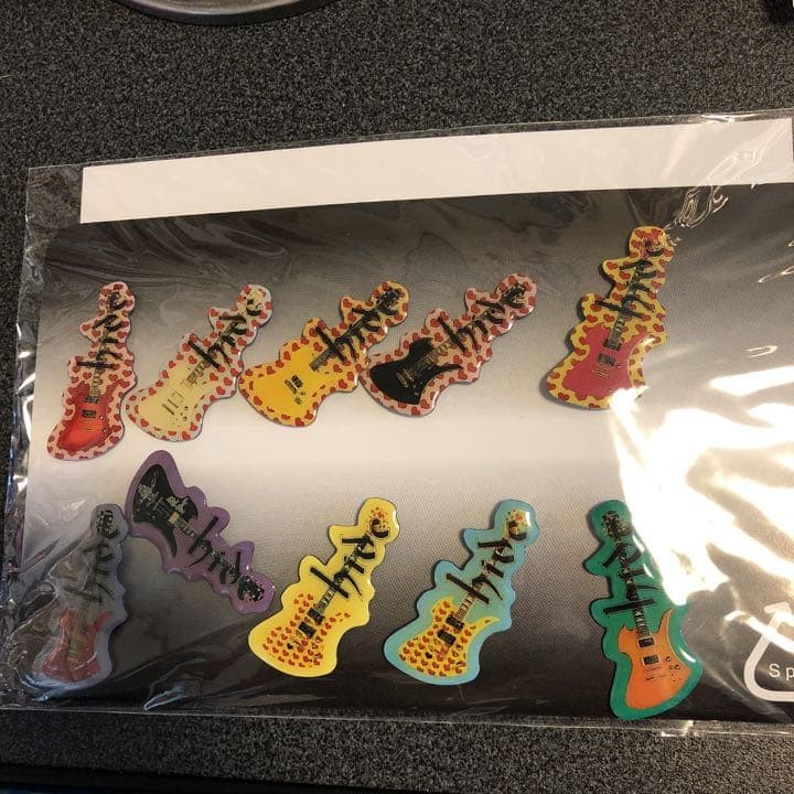 hide pin badge set guitar