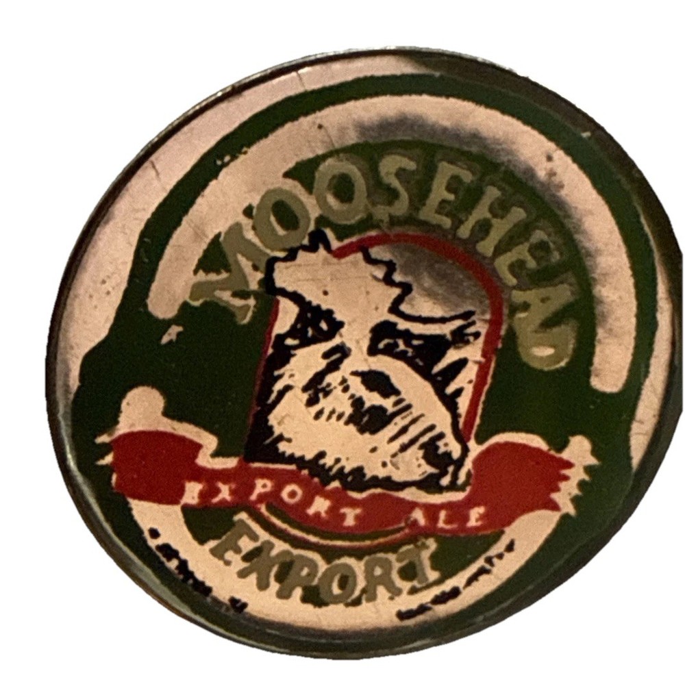 Moosehead Export Ale Vintage Lapel Pin