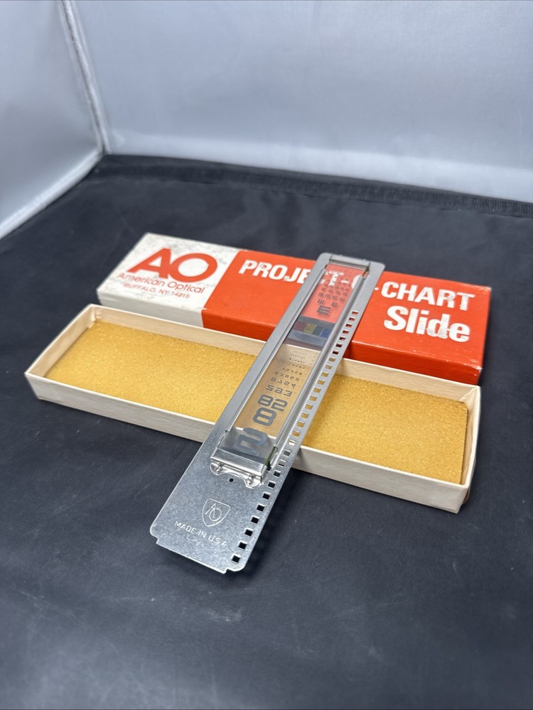 Project-O-Chart Visual Acuity Slide for Projector