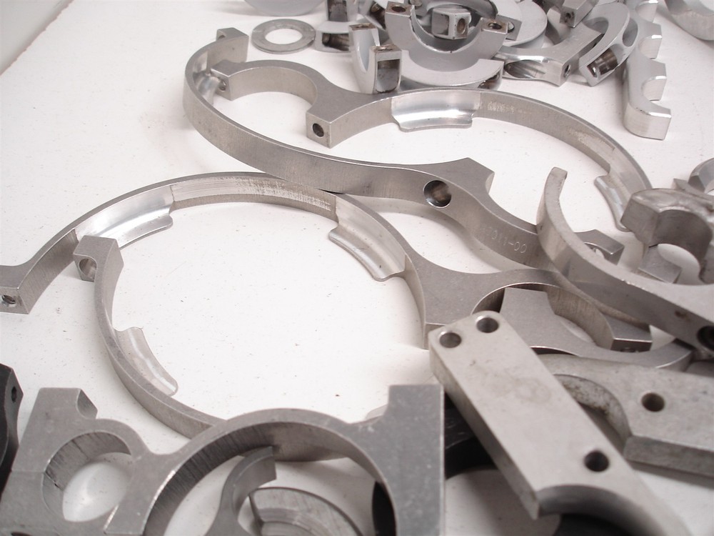 BULK 138pcs BILLET ASSORTED FIREBOTTLE / HARD LINE MOUNTING BRACKETS CLAMPS