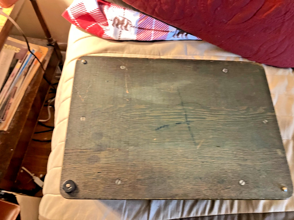 EDISON STANDARD MODEL A PHONOGRAPH CASE BOTTOM