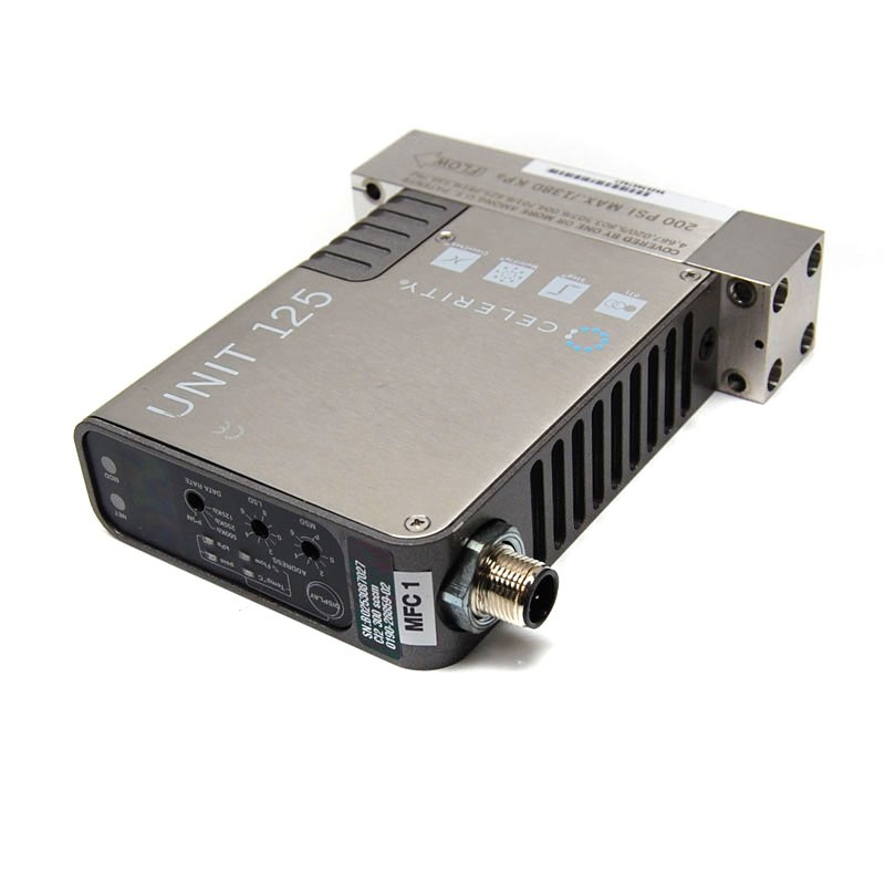 Celerity Unit IFC-125C Mass Flow Controller MFC (Cl2/300cc) D-Net Digital+Cert.