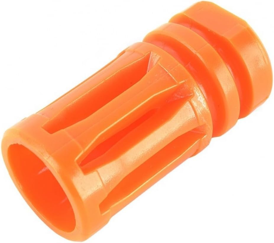 Universal 14mm Counter-Clockwise Orange Tip for Airsoft Enthusiasts - Eagle