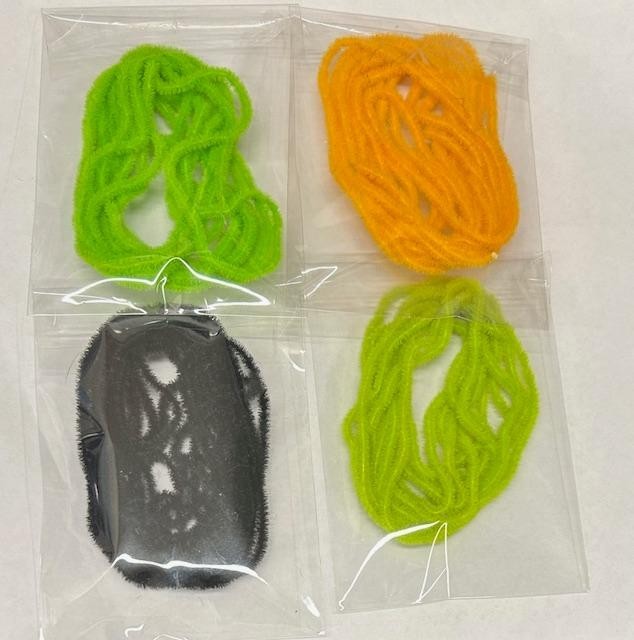 Chenille Medium 2m Pack Available In Various Colours